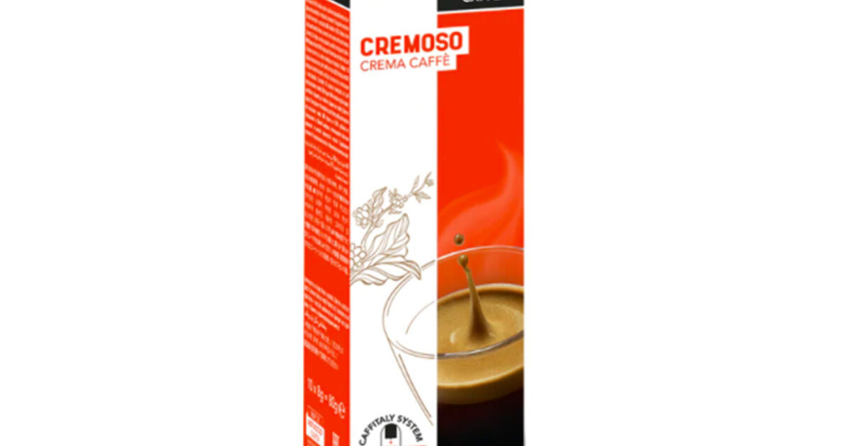 CAFFITALY 10 CAPSULES ECAFFE CREMOSO Buy online here Home Barista