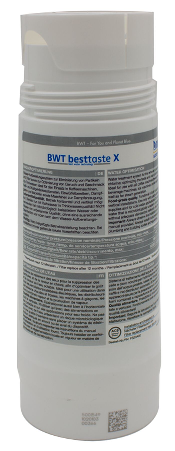 Comprar cartucho de filtro M0812310 BWT BESTTASTE X