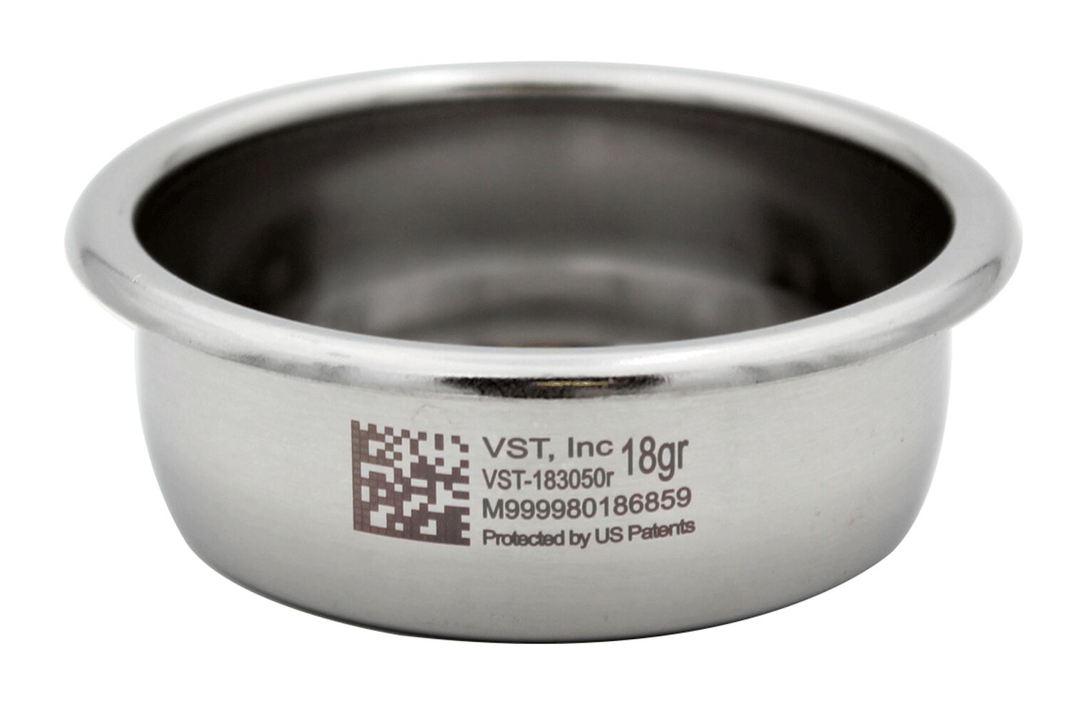 VST PRECISION FILTER BASKET 18GR RIDGELESS Home Barista