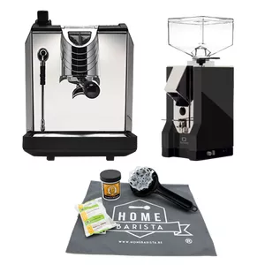 PACK NUOVA SIMONELLI OSCAR II PRO PACK+ MIGNON SILENZIO CHROME/BLACK