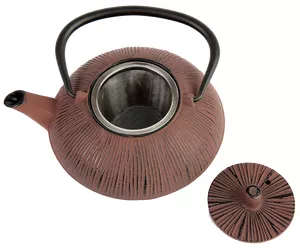 HOME BARISTA TEAPOT 600 ML BROWN