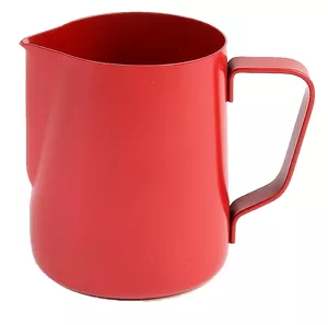 HOME BARISTA PICHET À LAIT 350 ML TEFLON ROUGE