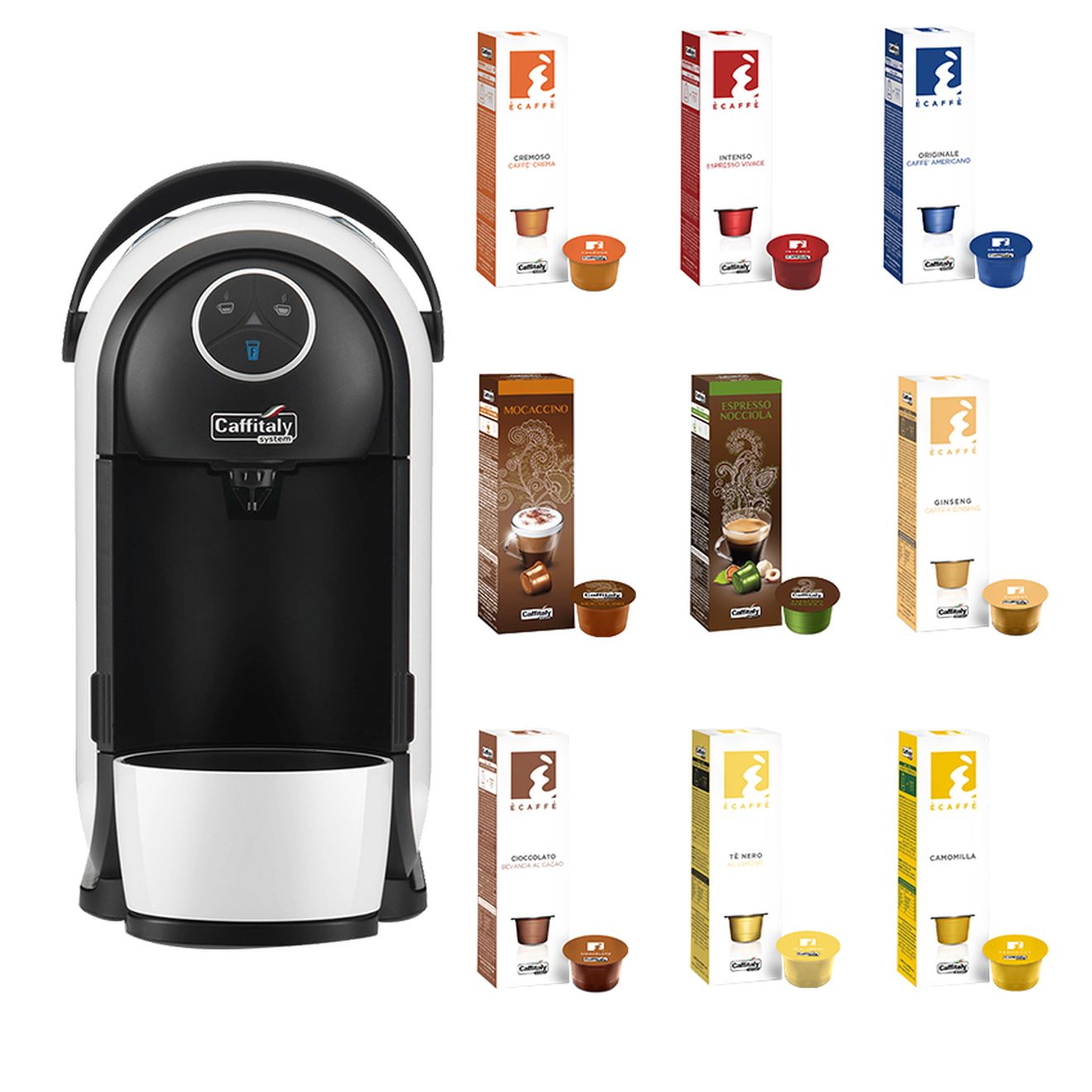 PACK CAFFITALY CAPSULE MACHINE CLIO 