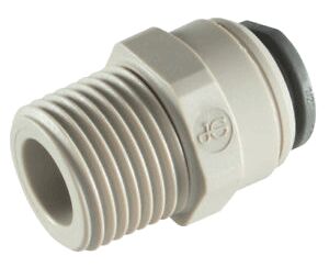 JOHN GUEST CONNECTOR TUBE 1/4 X MALE 3/8