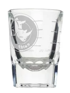 RHINO SHOT GLASS