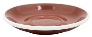 LOVERAMICS TULIP SAUCER CAPPUCCINO 14CM BROWN