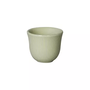 EMBOSSED TASTING CUP 80ML - TAUPE