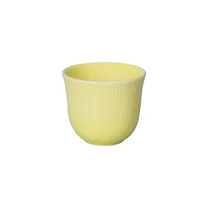 EMBOSSED TASTING CUP 80ML - SAND