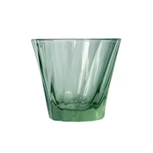 TWISTED CORTADO GLASS 120ML - GREEN