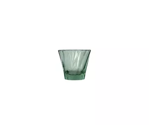 TWISTED ESPRESSO GLASS 70ML - GREEN