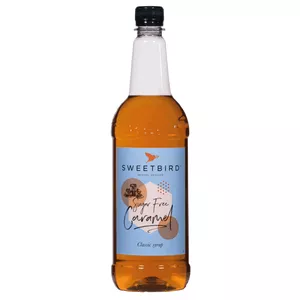 SWEETBIRD CARAMEL SUGAR FREE 1L