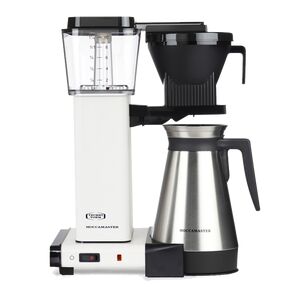 MOCCAMASTER KBGT 741 COFFEEMAKER WITH THERMOS FLASK - WHITE