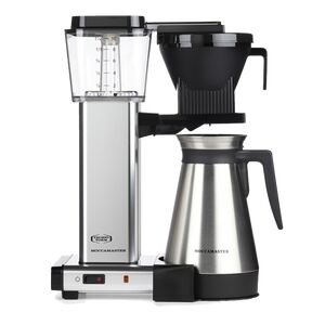 MOCCAMASTER KBGT 741 COFFEEMAKER WITH THERMOS FLASK - POLISHED