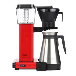 MOCCAMASTER KBGT 741 COFFEEMAKER WITH THERMOS FLASK - RED